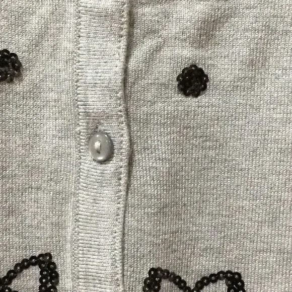 Bow Cardigan Sweater - Picture 4 of 12